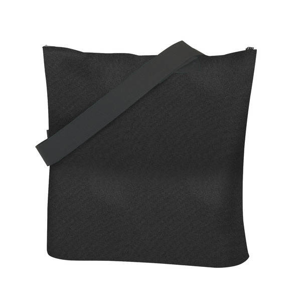 Fun Zip Top Closure Polyester Tote Bag