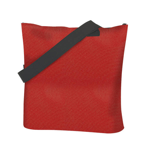 Fun Zip Top Closure Polyester Tote Bag