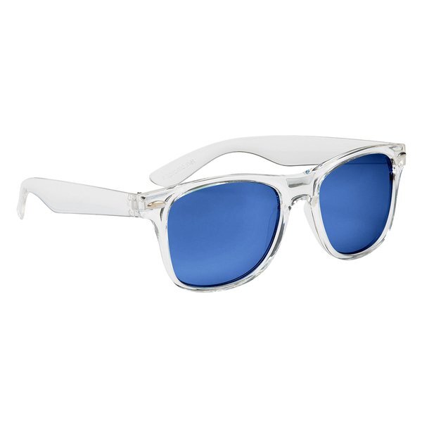 Crystalline Mirrored Malibu Sunglasses