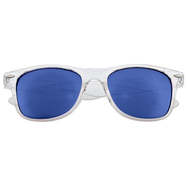 Crystalline Mirrored Malibu Sunglasses