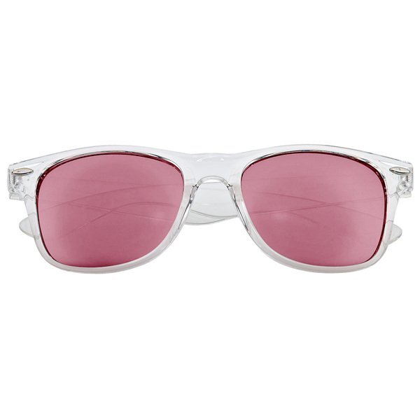 Crystalline Mirrored Malibu Sunglasses