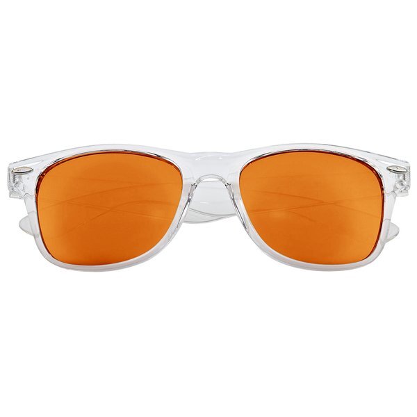 Crystalline Mirrored Malibu Sunglasses
