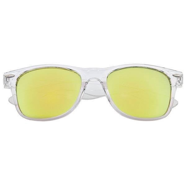 Crystalline Mirrored Malibu Sunglasses