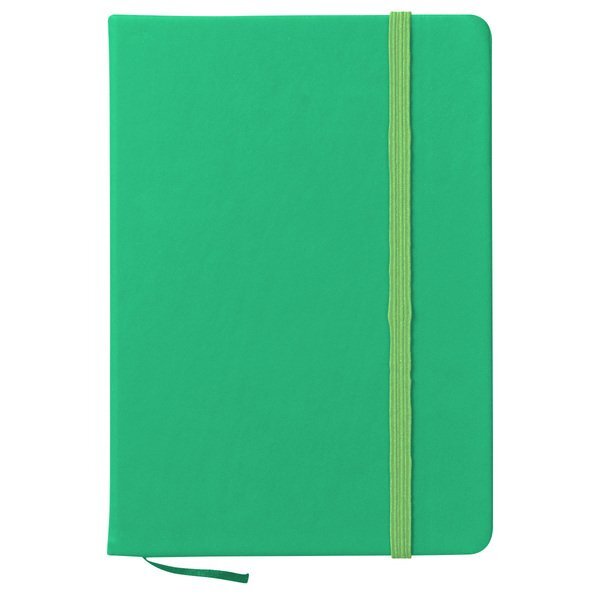 Strap Closure Lined Journal Notebook, 5" x 7"