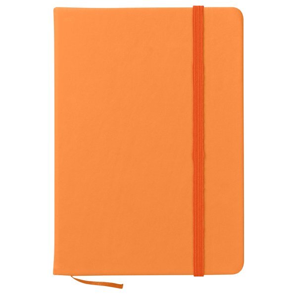Strap Closure Lined Journal Notebook, 5" x 7"