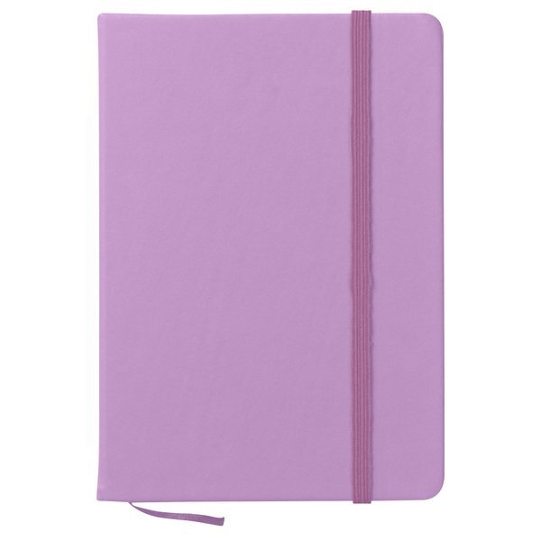 Strap Closure Lined Journal Notebook, 5" x 7"