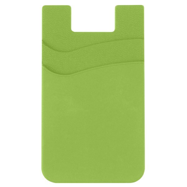 Dual Pocket Silicone Phone Wallet