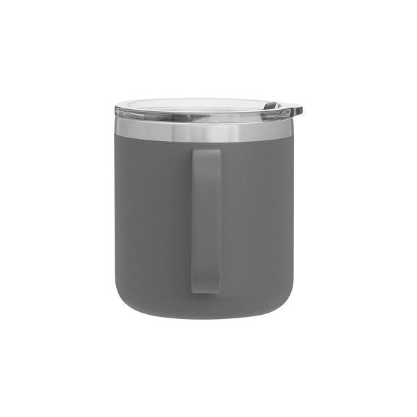 Camper Double Wall Stainless Steel Thermal Mug w/ Lid, 12oz.