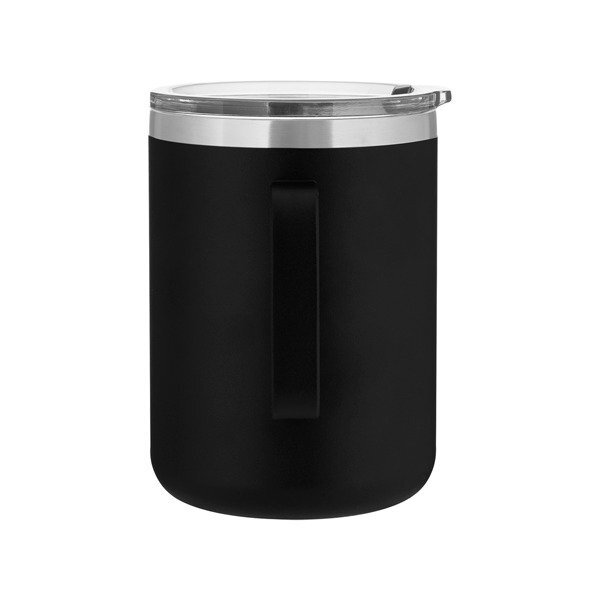 Camper Double Wall Stainless Steel Thermal Mug w/ Lid, 16.9oz.