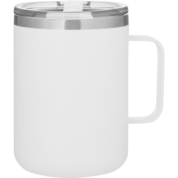 Camper Double Wall Stainless Steel Thermal Mug w/ Lid, 16.9oz.