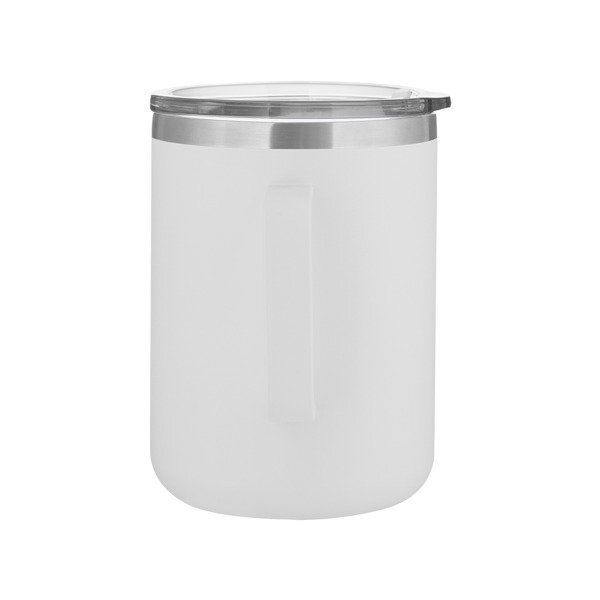 Camper Double Wall Stainless Steel Thermal Mug w/ Lid, 16.9oz.