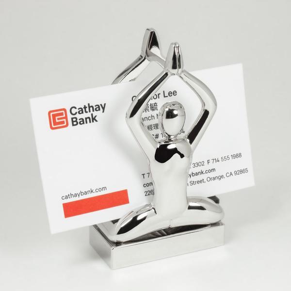 Yoga Memo-Card Holder