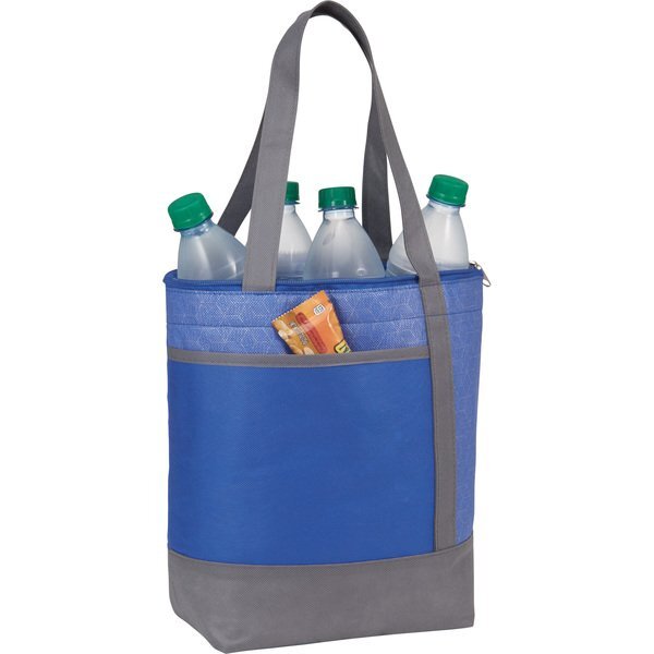 Chrome Non-Woven 9 Can Lunch Cooler