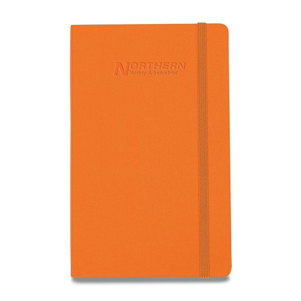 Moleskine® Hard Cover Ruled Large Notebook, 5" x 8-1/4"