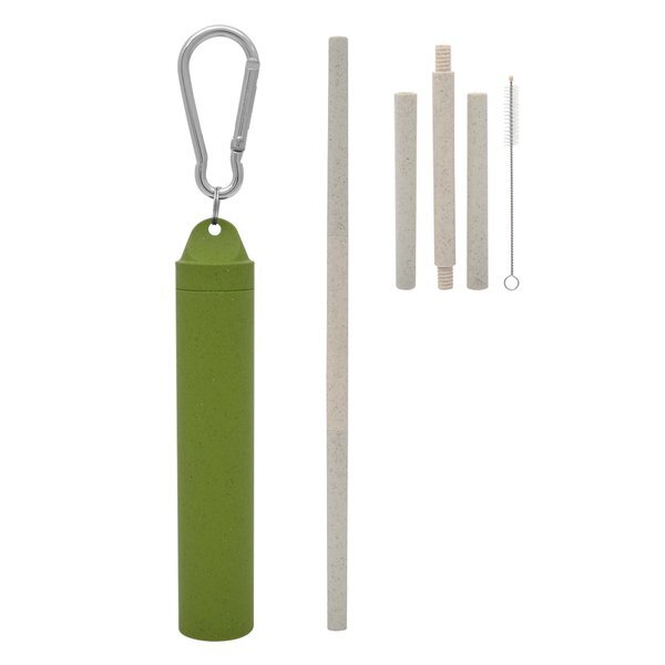 Buildable Harvest Straw Kit in Travel Case