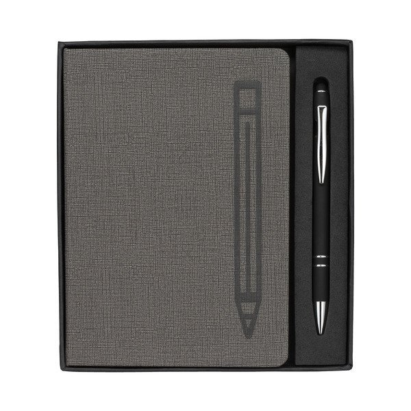 Manhattan Gift Set w/ Magnetic Journal and Pen, 5" x 7"
