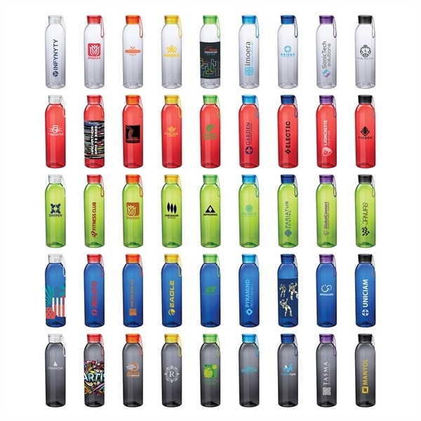 Metis II Tritan Water Bottle w/ Silicone Handle, 22oz.