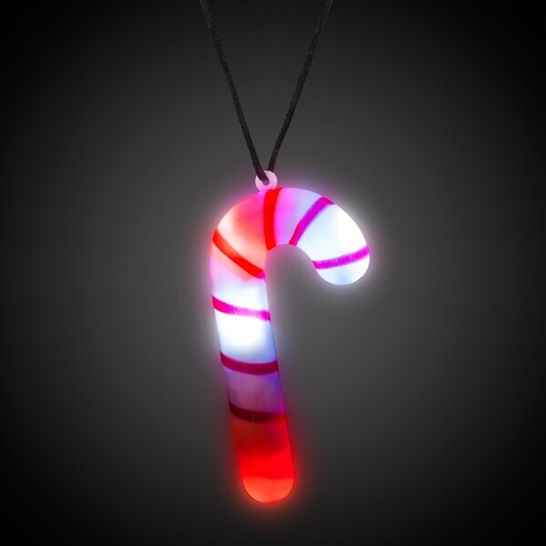 Candy Cane LED Necklace