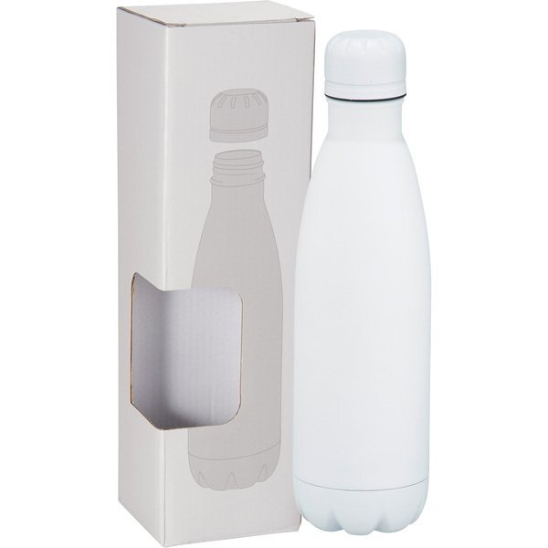 Copper Vacuum Insulated Bottle w/Window Box, 17 oz .