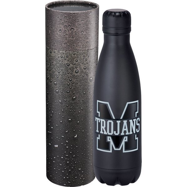 Copper Vac Bottle w/Cylindrical Box, 17 oz.