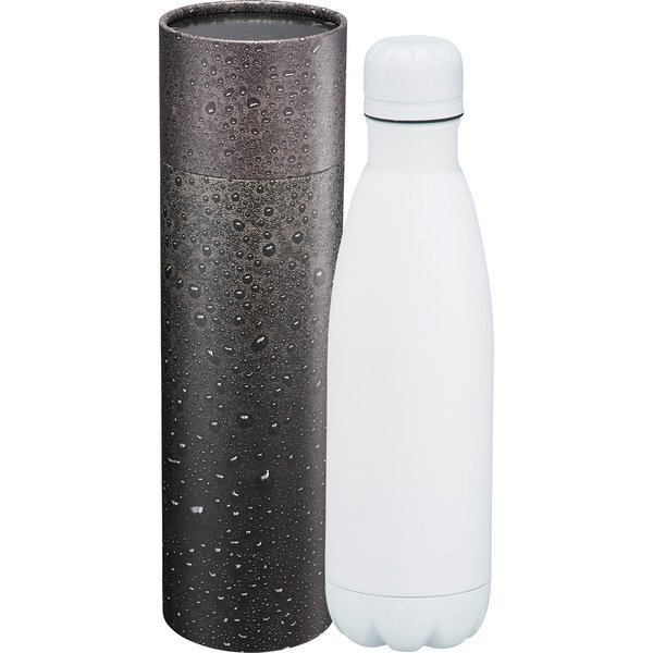 Copper Vac Bottle w/Cylindrical Box, 17 oz.