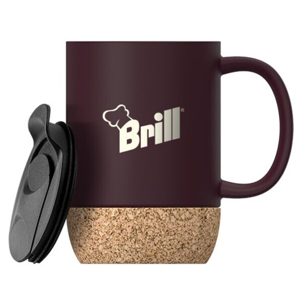 Cork Ceramic Mug, 12oz.