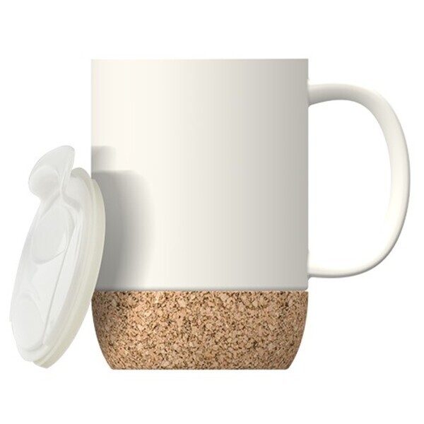 Cork Ceramic Mug, 12oz.