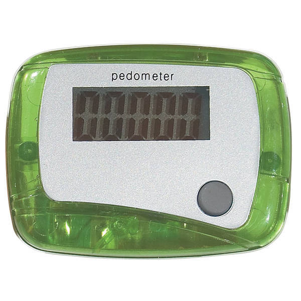 Translucent Single Function Step Counter Pedometer