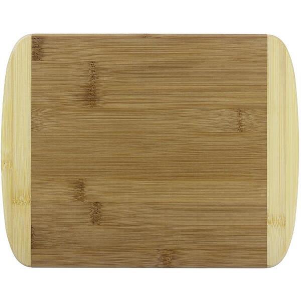 Two Tone Bamboo Cutting Board, 11"