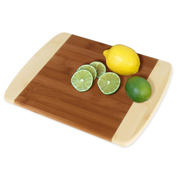 Two Tone Bamboo Cutting Board, 11"