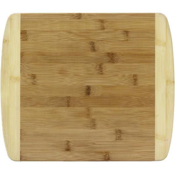 Two Tone Bamboo Cutting Board, 13"