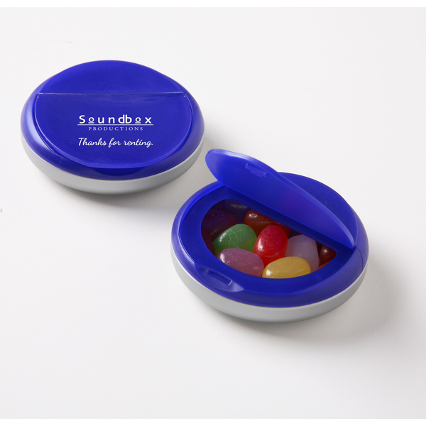 Snap Top Candy Case with Assorted Jelly Beans