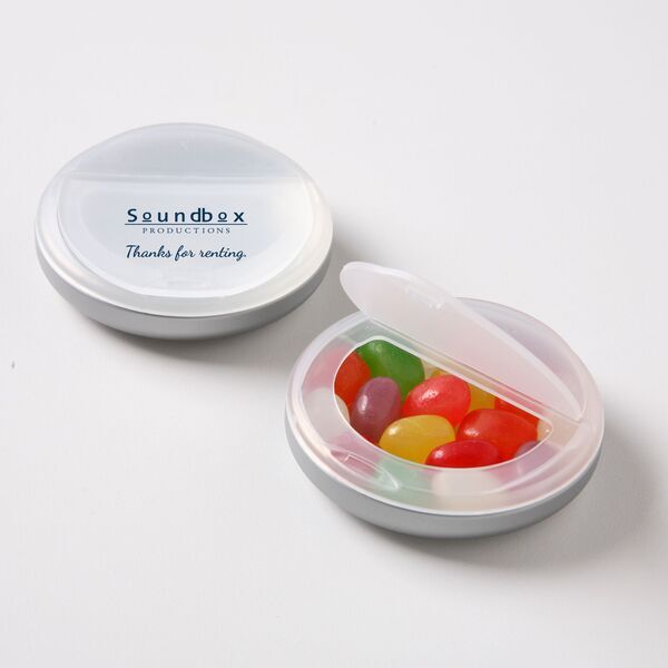 Snap Top Candy Case with Assorted Jelly Beans