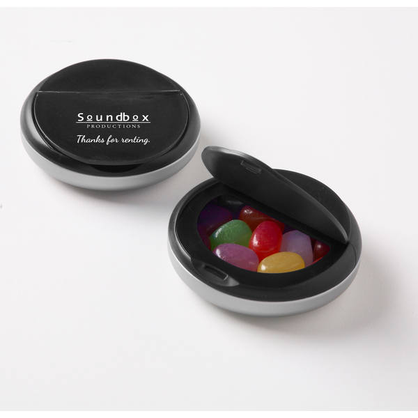 Snap Top Candy Case with Assorted Jelly Beans