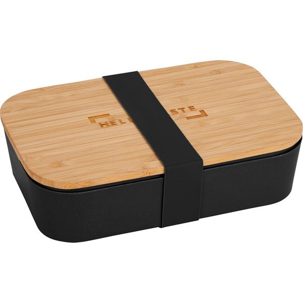 Bamboo Fiber Lunch Box w/Cutting Board Lid