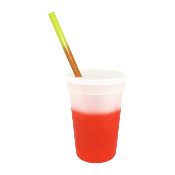 Mood Color Changing Stadium Cup Straw & Lid Set, 17oz.