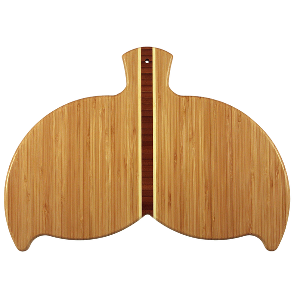 Whale Tail Bamboo Cutting & Serving Board