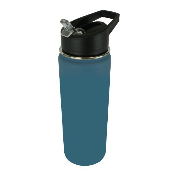 Halcyon® Sports Bottle w/Flip Straw Lid, 20 oz.