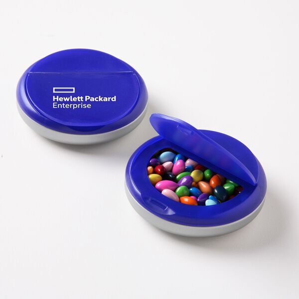 Snap Top Candy Case with Chocolate Covered Sunflower Seeds