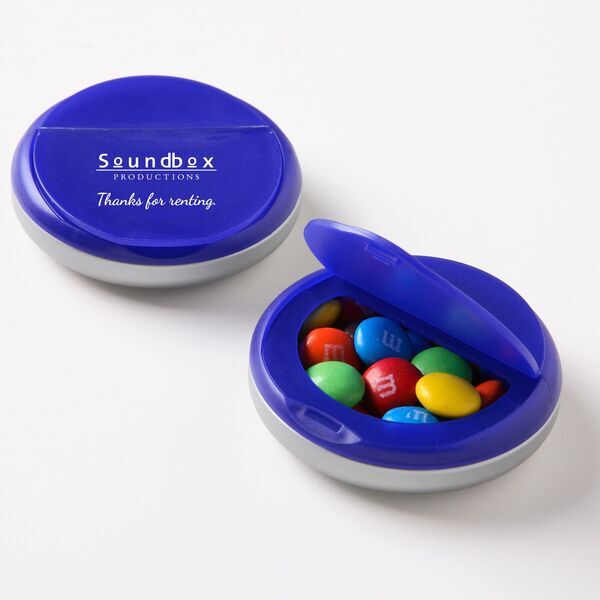 Snap Top Candy Case with Plain M&M's®