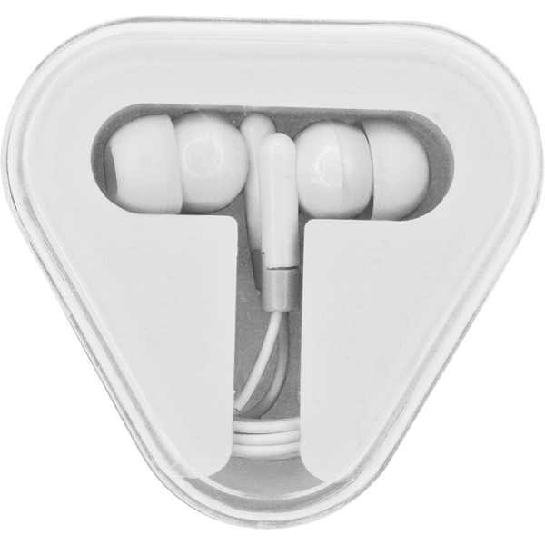 Ear Buds w/ Triangle Case