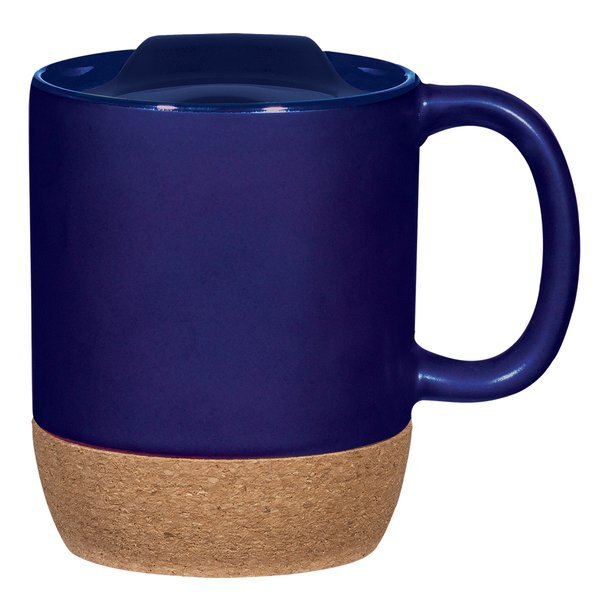 Quiver Cork Base Ceramic Mug, 14oz.