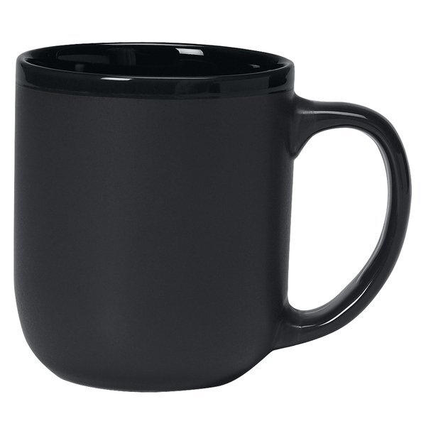 Majestic Ceramic Two-Tone Mug, 17oz.