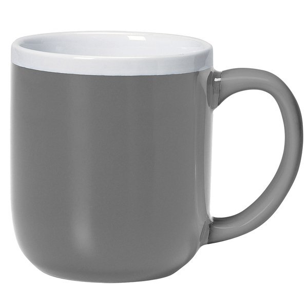 Majestic Ceramic Two-Tone Mug, 17oz.