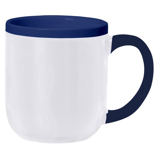 Majestic Ceramic Two-Tone Mug, 17oz.