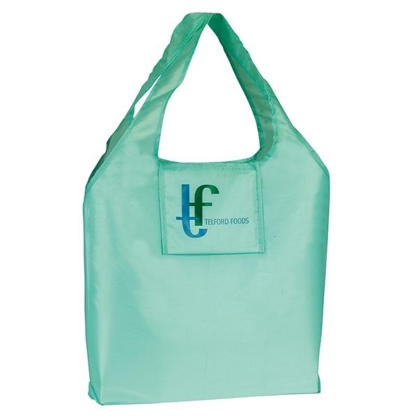 Convenient Nylon Fold Up Shopping Tote