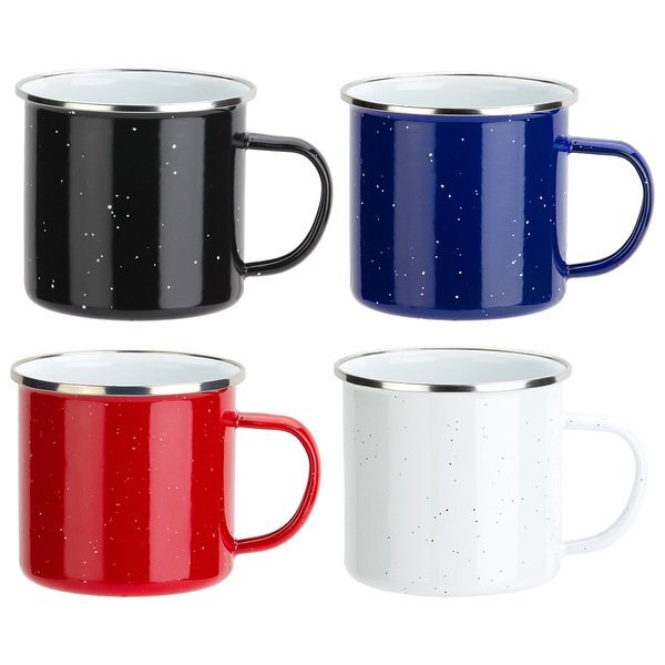 Foundry Enamel-Lined Iron Camper Coffee Mug, 16oz.