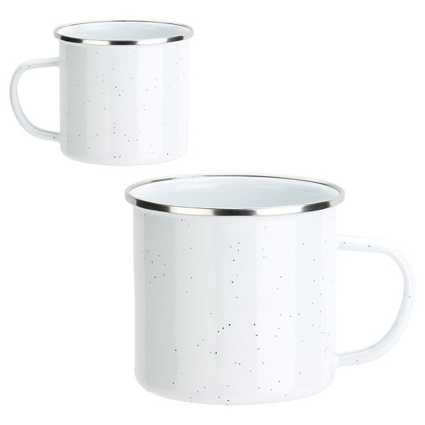 Foundry Enamel-Lined Iron Camper Coffee Mug, 16oz.