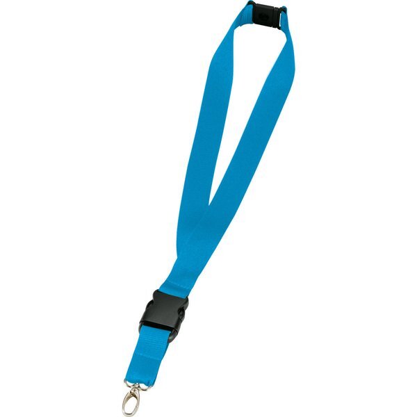 Polyester Breakaway Lanyard with Lobster Clip, 1" Wide