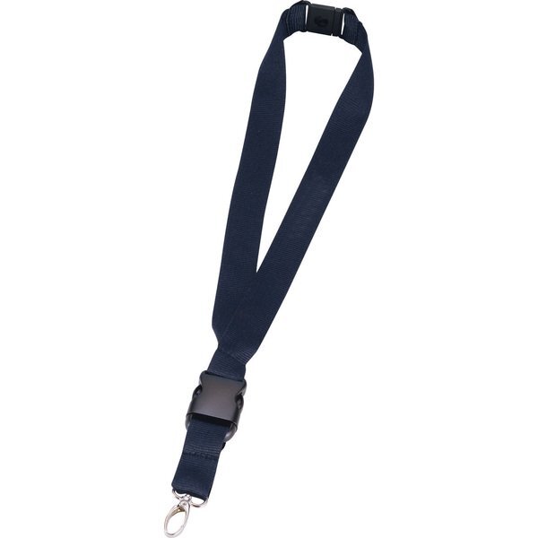 Polyester Breakaway Lanyard with Lobster Clip, 1" Wide